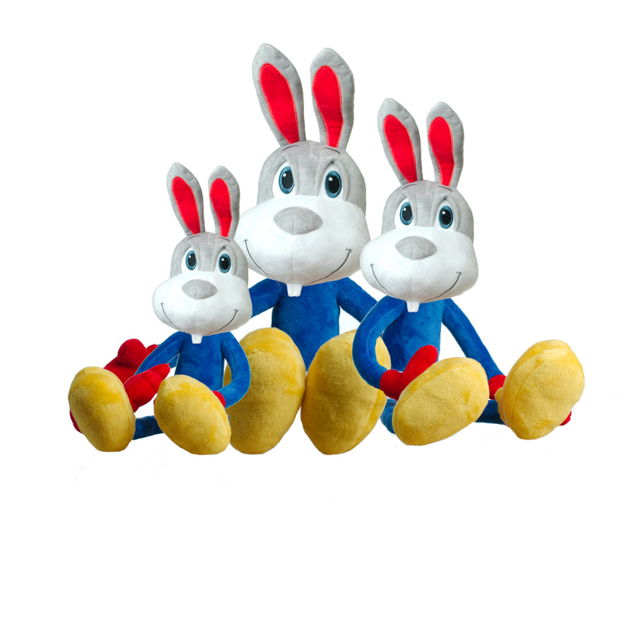 Call Me Floppy BunnyHead! Bouncy spirit brings boundless joy at playtime