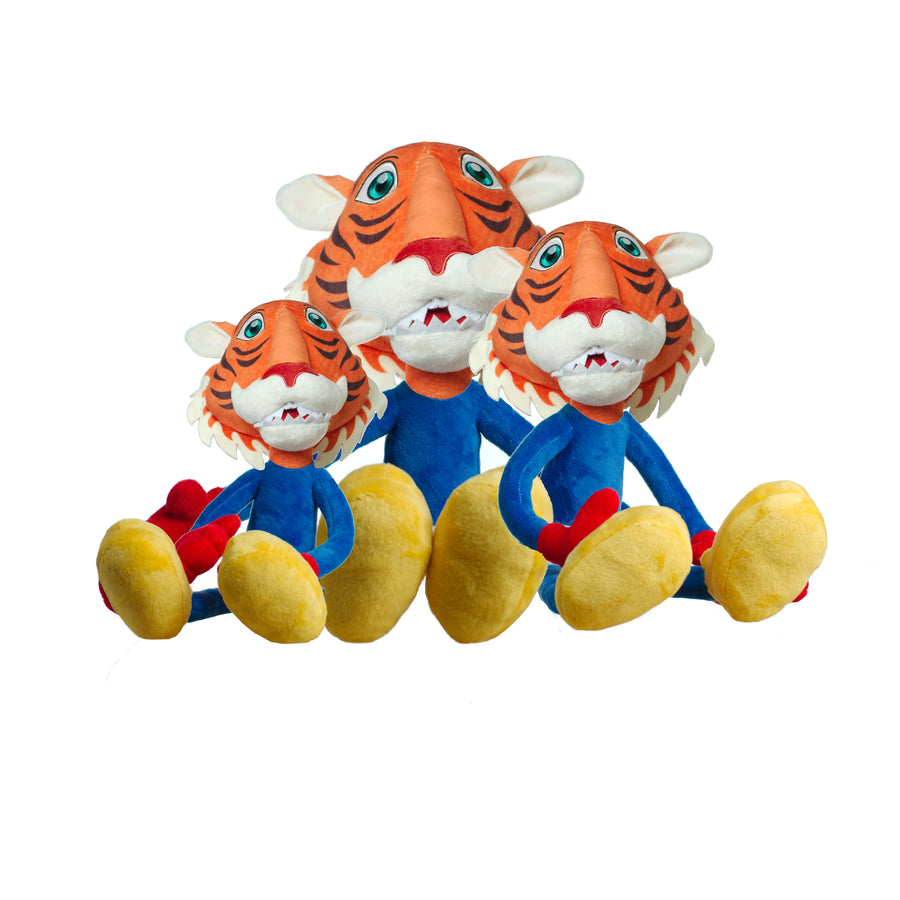 Call Me Tony TigerHead! Your Brave & Bold Cuddle Plush